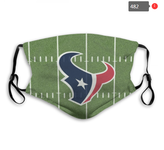 NFL Houston Texans #4 Dust mask with filter->nfl dust mask->Sports Accessory